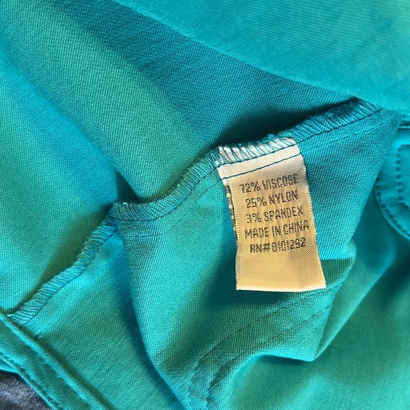 Lulu-B teal button front jacket - Picture 4 of 4